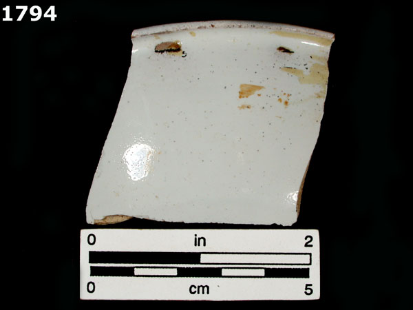 FAENZA WHITE specimen 1794 