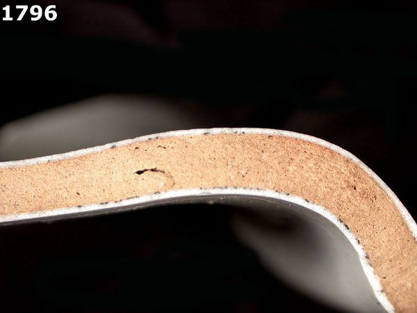 FAENZA WHITE specimen 1796 side view