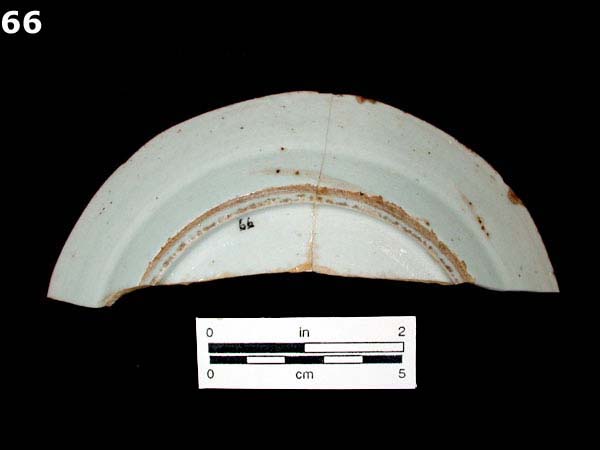 PORCELAIN, CANTON specimen 66 rear view