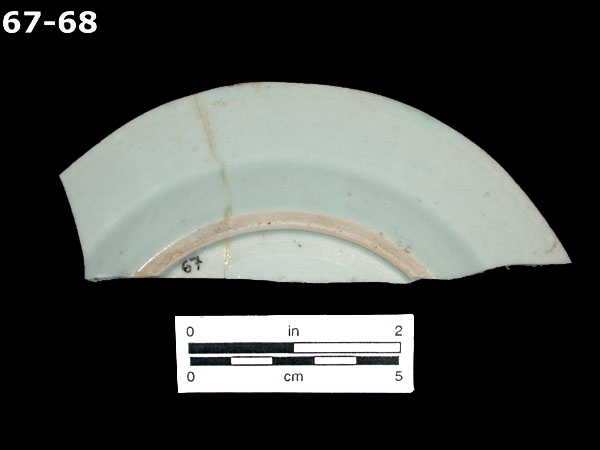 PORCELAIN, CANTON specimen 68 rear view