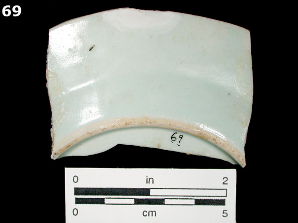 PORCELAIN, CANTON specimen 69 rear view