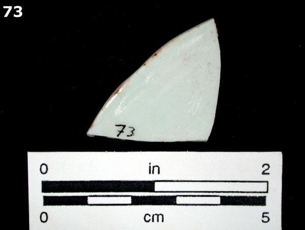 PORCELAIN, CANTON specimen 73 rear view