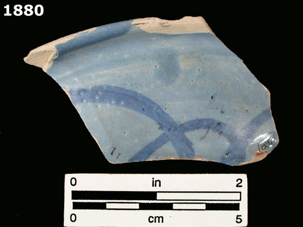 SEVILLA BLUE ON BLUE specimen 1880 rear view