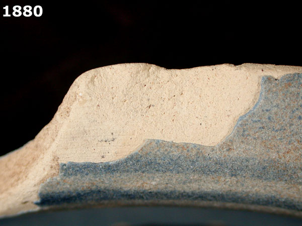 SEVILLA BLUE ON BLUE specimen 1880 side view