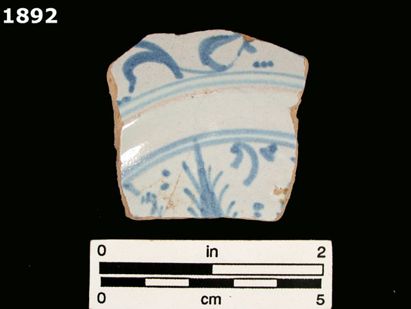 SEVILLA BLUE ON WHITE specimen 1892 