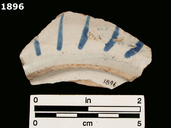 ICHTUCKNEE BLUE ON WHITE specimen 1896 rear view