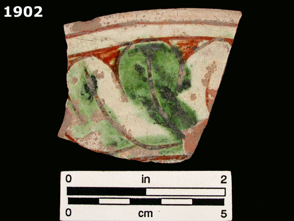 ROMITA SGRAFFITO specimen 1902 front view