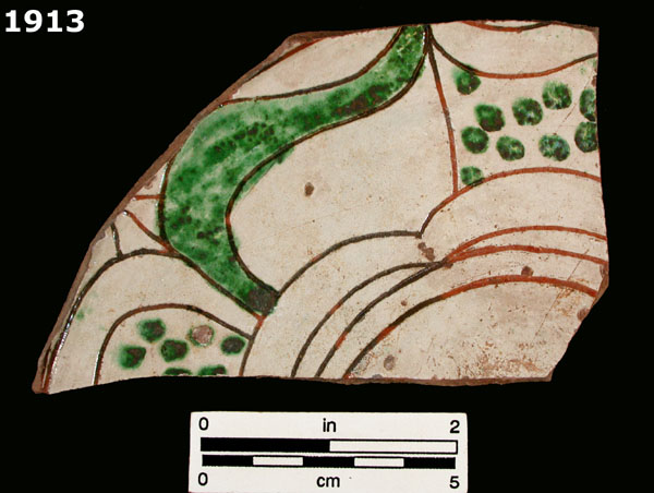 ROMITA SGRAFFITO specimen 1913 front view