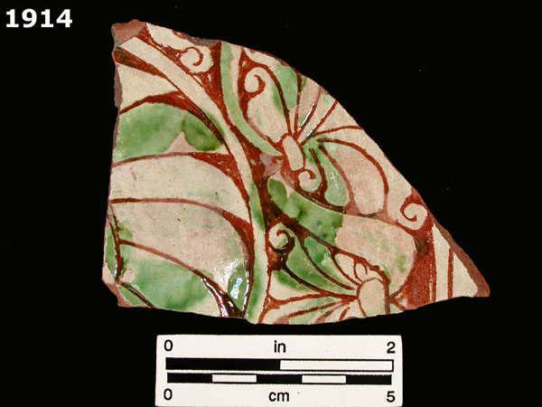 ROMITA SGRAFFITO specimen 1914 front view