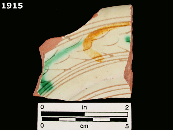 ROMITA SGRAFFITO specimen 1915 front view