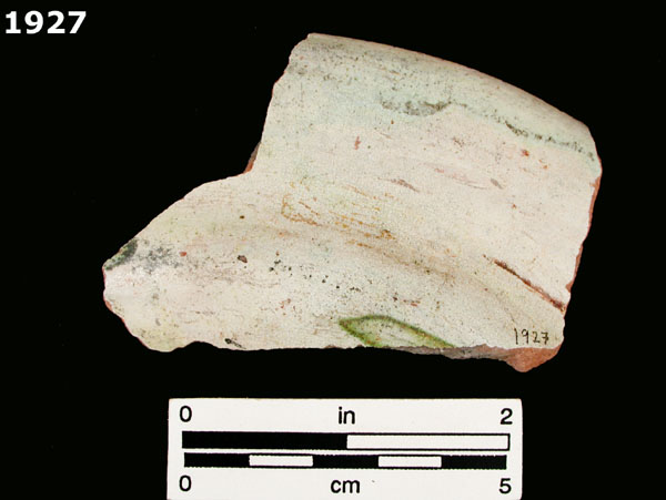 ROMITA SGRAFFITO specimen 1927 rear view