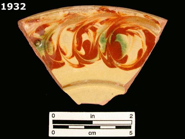 SLIPWARE, PISAN specimen 1932 