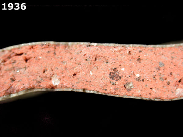 GUATEMALA GREEN ON WHITE specimen 1936 side view