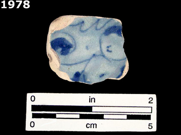 LIGURIAN BLUE ON BLUE specimen 1978 front view