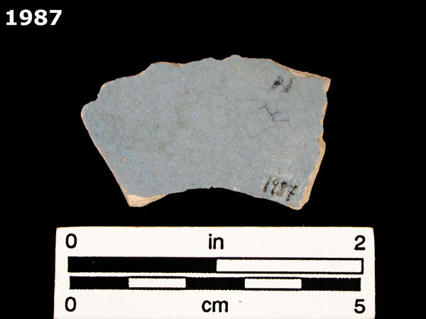 SEVILLA BLUE ON BLUE  specimen 1987 rear view