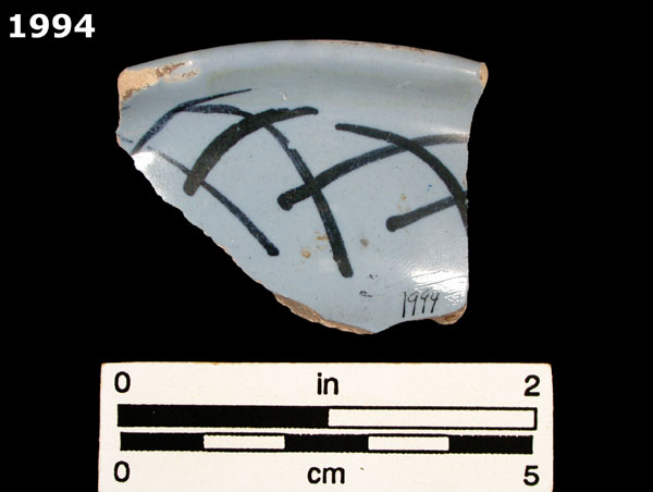 LIGURIAN BLUE ON BLUE specimen 1994 rear view