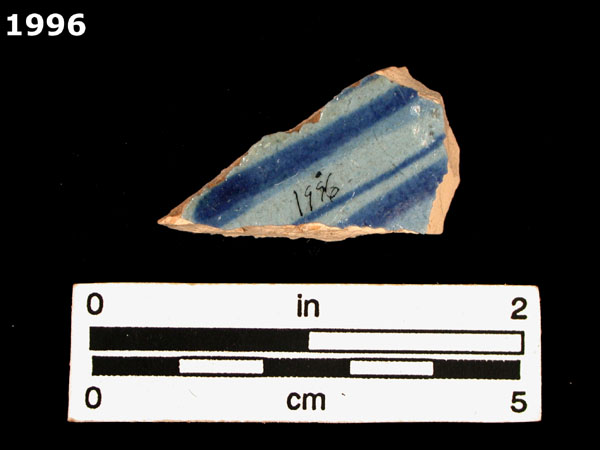 LIGURIAN BLUE ON BLUE specimen 1996 rear view