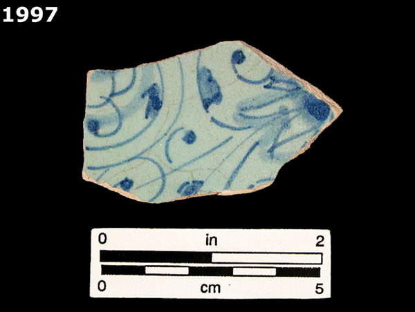 LIGURIAN BLUE ON BLUE specimen 1997 front view