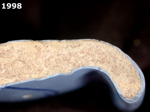 LIGURIAN BLUE ON BLUE specimen 1998 side view