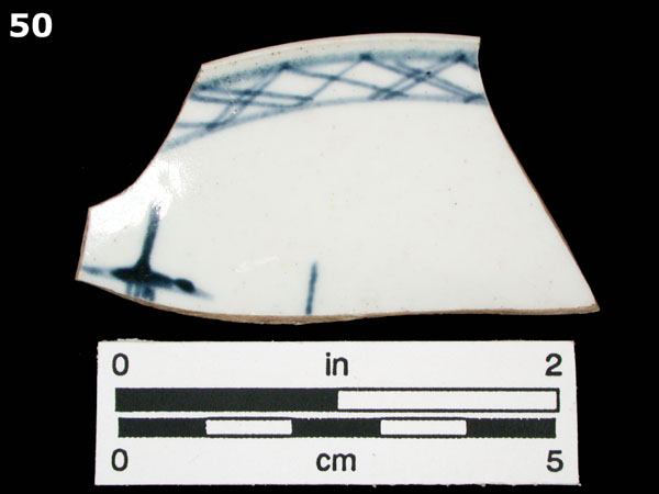 PORCELAIN, ENGLISH SOFT PASTE front view