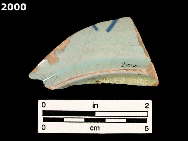 LIGURIAN BLUE ON BLUE specimen 2000 rear view