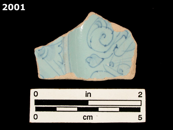 LIGURIAN BLUE ON BLUE specimen 2001 front view