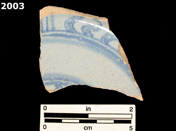 LIGURIAN BLUE ON BLUE specimen 2003 front view