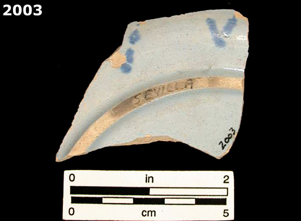 LIGURIAN BLUE ON BLUE specimen 2003 rear view