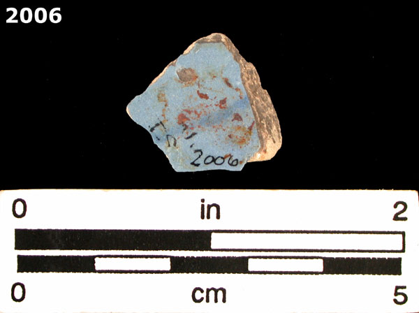 LIGURIAN BLUE ON BLUE specimen 2006 rear view