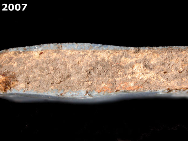 SEVILLA BLUE ON BLUE  specimen 2007 side view