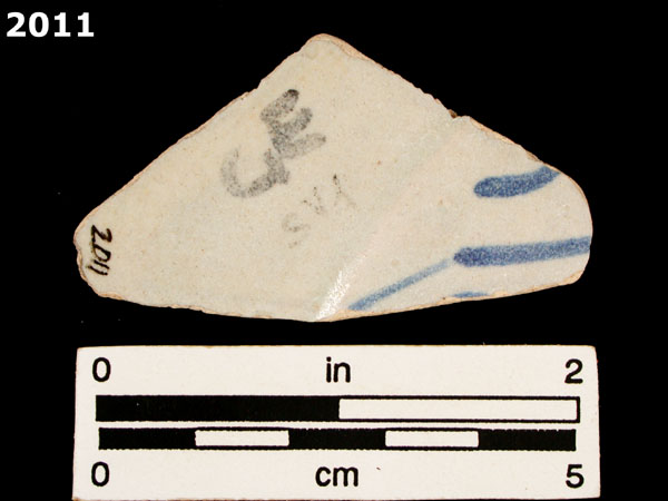 LIGURIAN BLUE ON BLUE specimen 2011 rear view