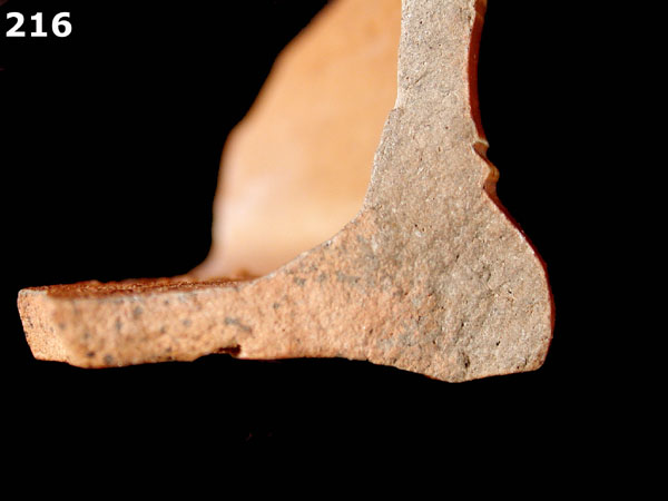 STONEWARE, NOTTINGHAM specimen 216 side view