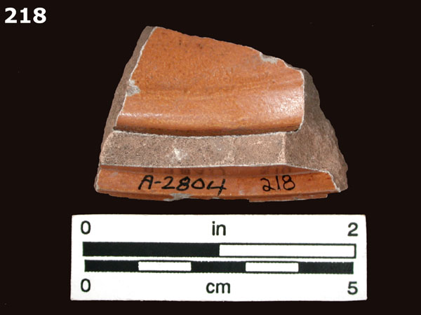 STONEWARE, NOTTINGHAM specimen 218 