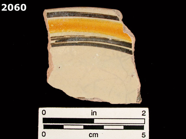 UNIDENTIFIED POLYCHROME MAJOLICA, MEXICO CITY TRADITION specimen 2060 
