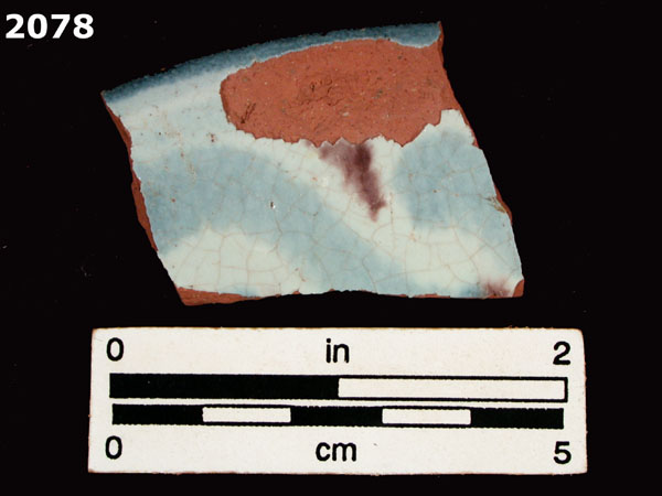 PANAMA POLYCHROME-TYPE A specimen 2078 front view