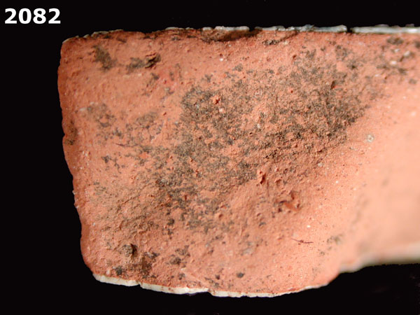 PANAMA BLUE ON WHITE specimen 2082 side view