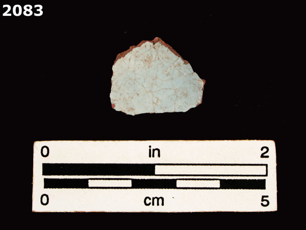 PANAMA BLUE ON WHITE specimen 2083 