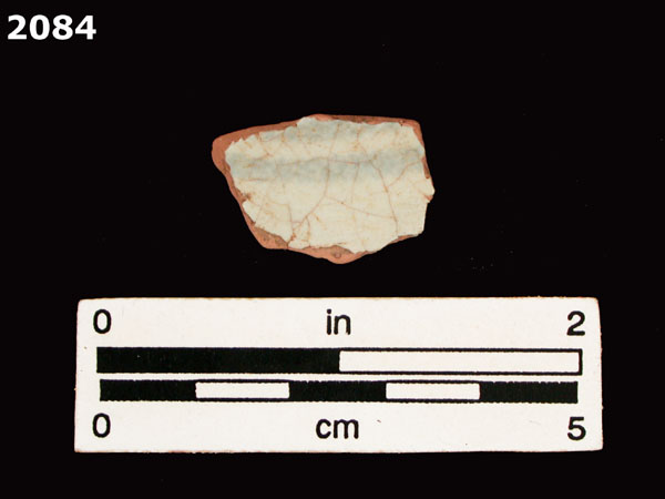 PANAMA BLUE ON WHITE specimen 2084 