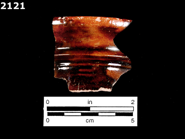 REY WARE specimen 2121 front view