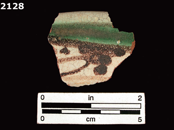 PANAMA POLYCHROME-TYPE A specimen 2128 front view