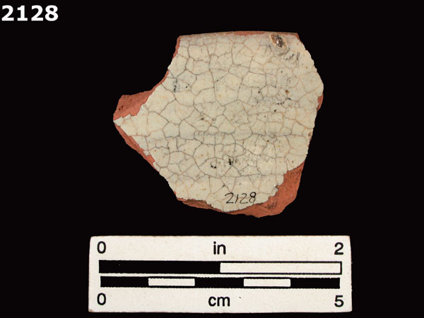 PANAMA POLYCHROME-TYPE A specimen 2128 rear view