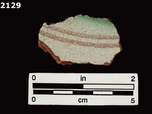 PANAMA POLYCHROME-TYPE A specimen 2129 front view