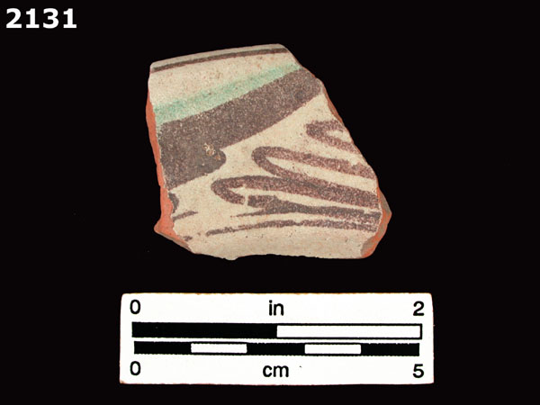 PANAMA POLYCHROME-TYPE A specimen 2131 front view