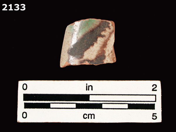 PANAMA POLYCHROME-TYPE A specimen 2133 front view