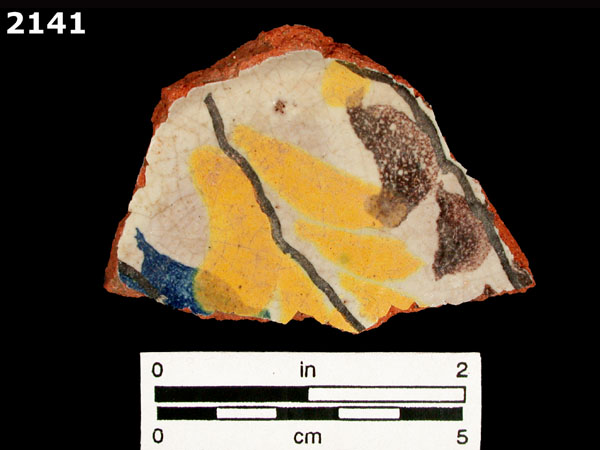 GUATEMALA POLYCHROME specimen 2141 front view