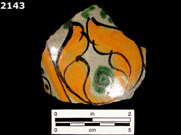 GUATEMALA POLYCHROME specimen 2143 front view