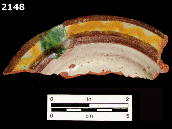 GUATEMALA POLYCHROME specimen 2148 front view