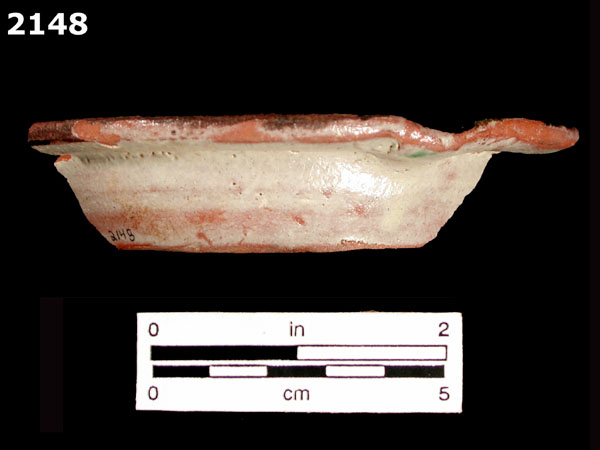 GUATEMALA POLYCHROME specimen 2148 rear view