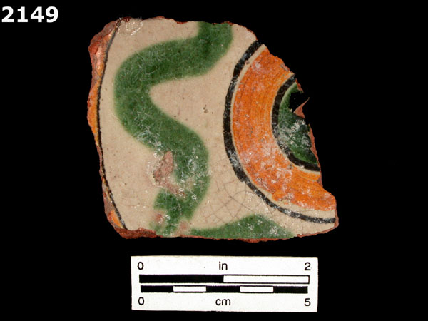 GUATEMALA POLYCHROME specimen 2149 front view