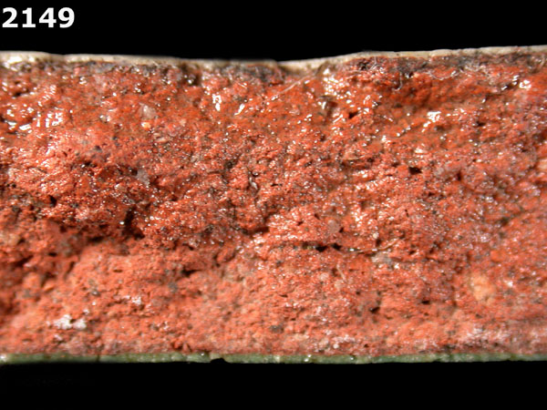 GUATEMALA POLYCHROME specimen 2149 side view